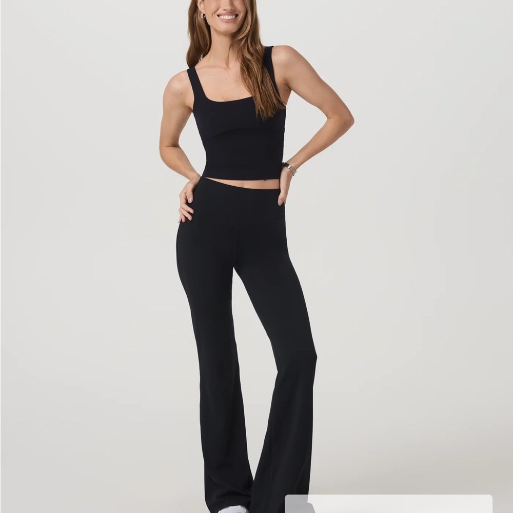 Vuori Black Flare Jumpsuit